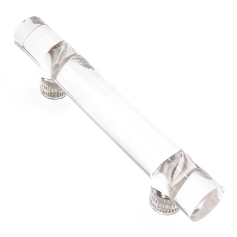 Vintage Amerock Designer Series Clear 3" Ctr Cabinet Handle Bar Pull BP655-CL