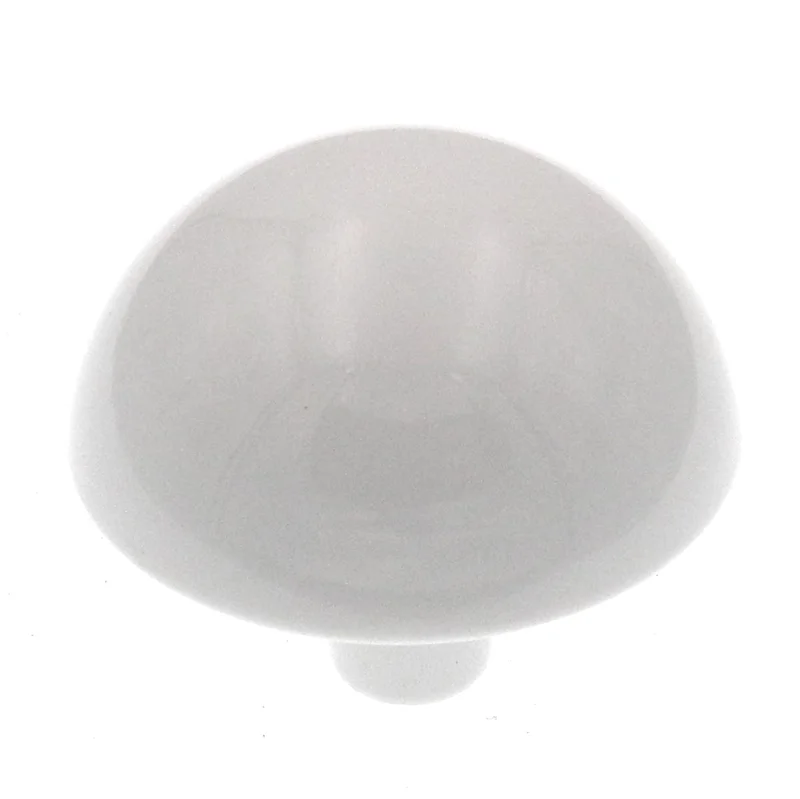 Vintage Amerock Forges White 1-9/16" Round Cabinet Knob B309-A-W