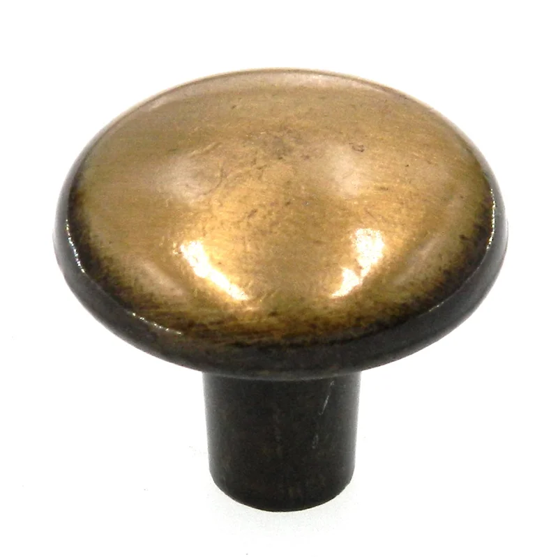 Vintage Amerock Furniture Trim Antique English 1 1/8" Cabinet Knob BP709-AE
