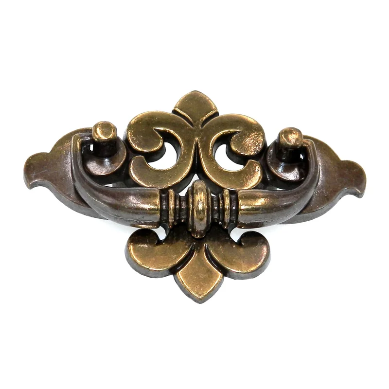 Vintage Amerock Furniture Trim Antique English 1 3/4" Ctr. Cabinet Pull BP767-AE