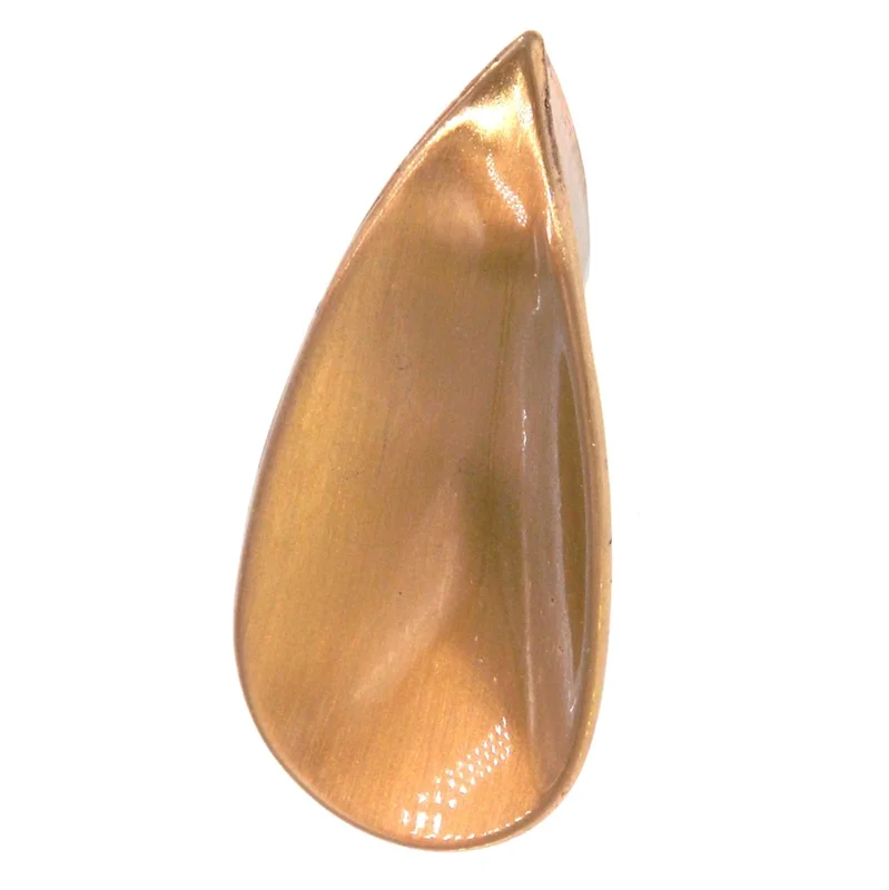 Vintage Amerock Heirloom Dull Bronze 2" Drop Petal Cabinet Knob Pull BP103-10