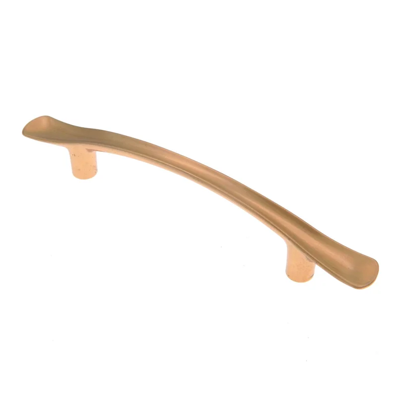 Vintage Amerock Modern Dull Bronze 3"cc Cabinet Arch Pull Handle BP102-10