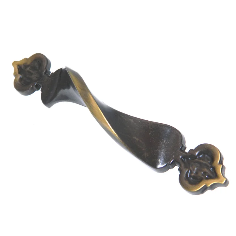Vintage Amerock Monterey Antique English 3"cc Cabinet Arch Pull Handle BP189-AE
