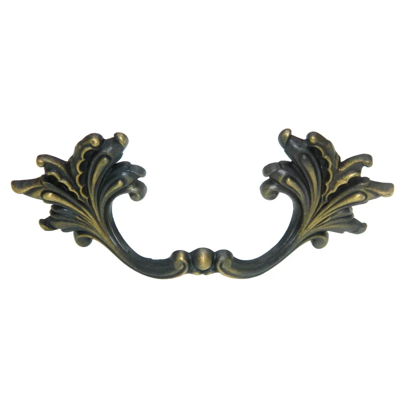 Vintage Amerock Vanity Fair Antique English 3"cc Drawer Drop Pull BP452-AE