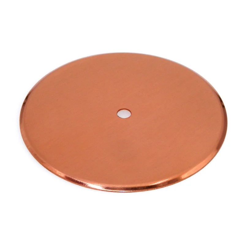 Vintage Washington 1960's Copper 2 13/16" Cabinet Knob Backplate 1302-CU