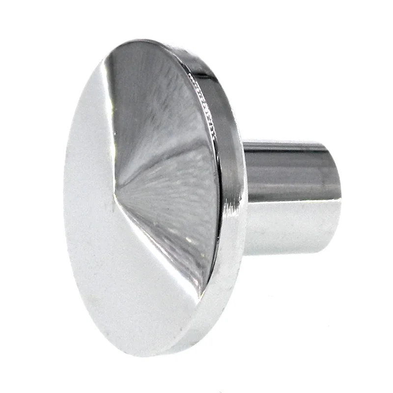 Vintage Washington Conical Polished Chrome 1 3/8" Round Cabinet Knob 941R-26