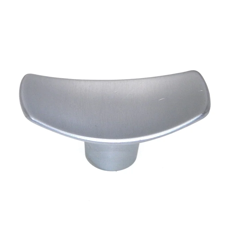 Vintage Washington Solitaire Satin Chrome Rectangular Cabinet Knob 1322R-26D