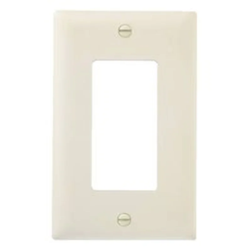 Wall Plate, Decorator Opening, Almond Nylon, 10-Pk.