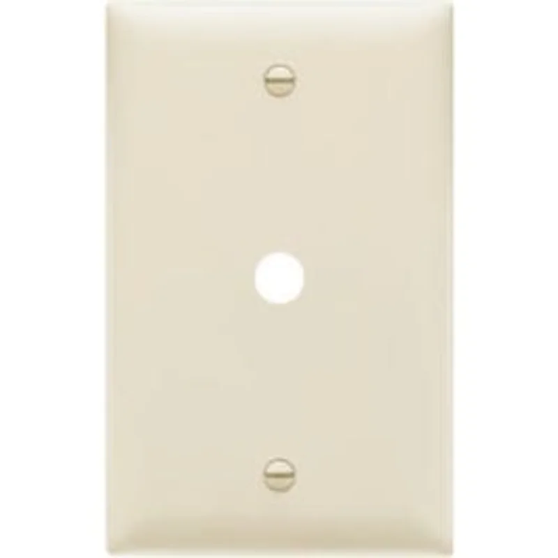 Wall Plate, Telephone Hole, Almond Nylon