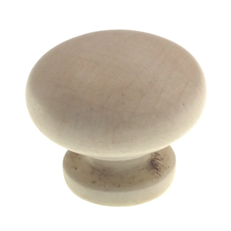 Warwick 1 9/16" Woodgrain Round Cabinet Knob Light Almond WA880-LAD