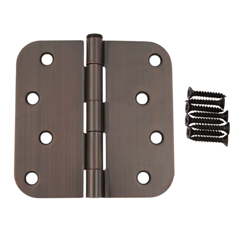 Warwick 15 Pack 4" Door Hinges 5/8" Radius Corner Bronze DA3014BZ