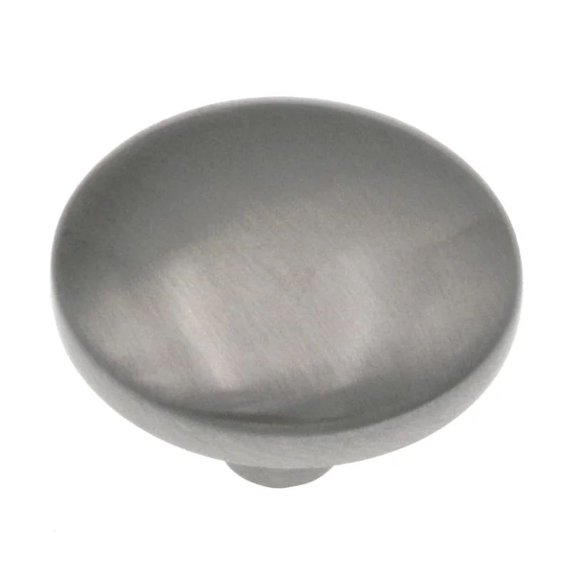 Warwick Contemporary Satin Nickel 1 1/4" Dome Round Cabinet Knob Pull DH1014SN