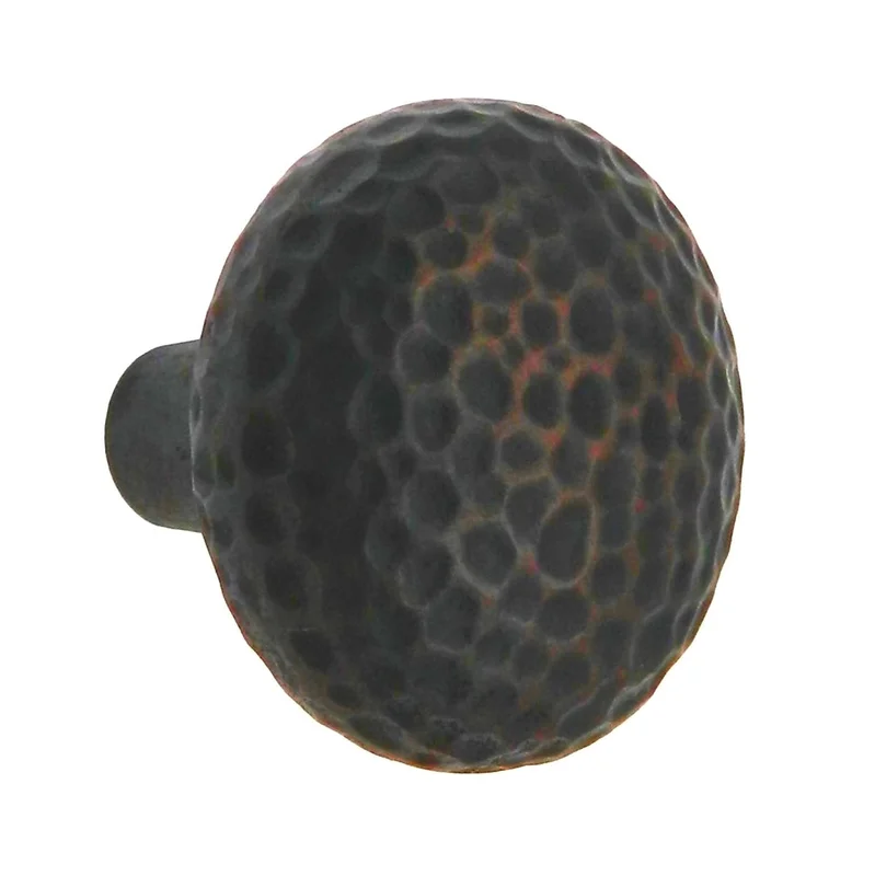 Warwick Rustic Bronze Hammered Cabinet 1 3/8" Knob DH1020BZ