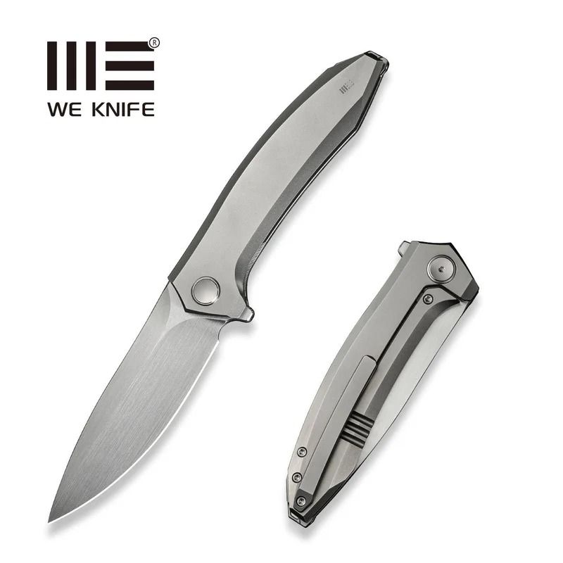 WEKNIFE Acuminal Flipper Knife Titanium Handle (3.98" Vanax Blade) WE23070-2