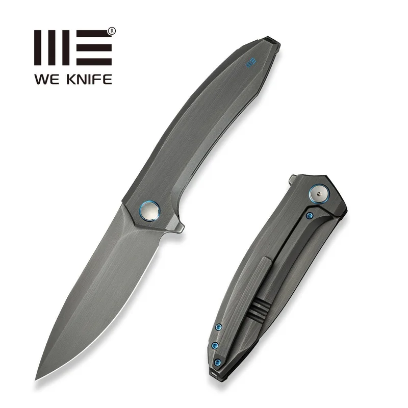WEKNIFE Acuminal Flipper Knife Titanium Handle (3.98" Vanax Blade) WE23070-3