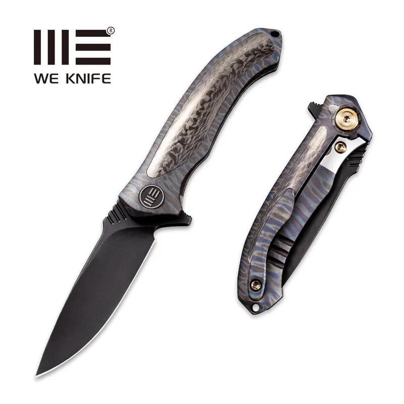 WEKNIFE Anodyne Flipper Knife Titanium & Carbon Fiber Handle (2.35" CPM S35VN Blade) 914B