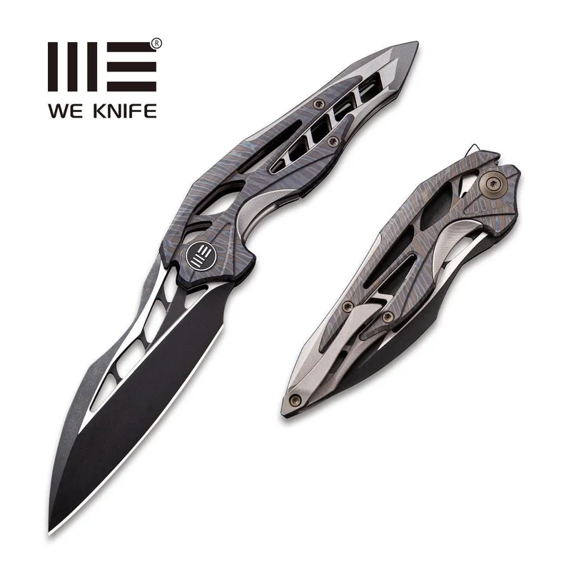 WEKNIFE Arrakis Flipper Knife Titanium Handle (3.45" M390 Blade) 906G
