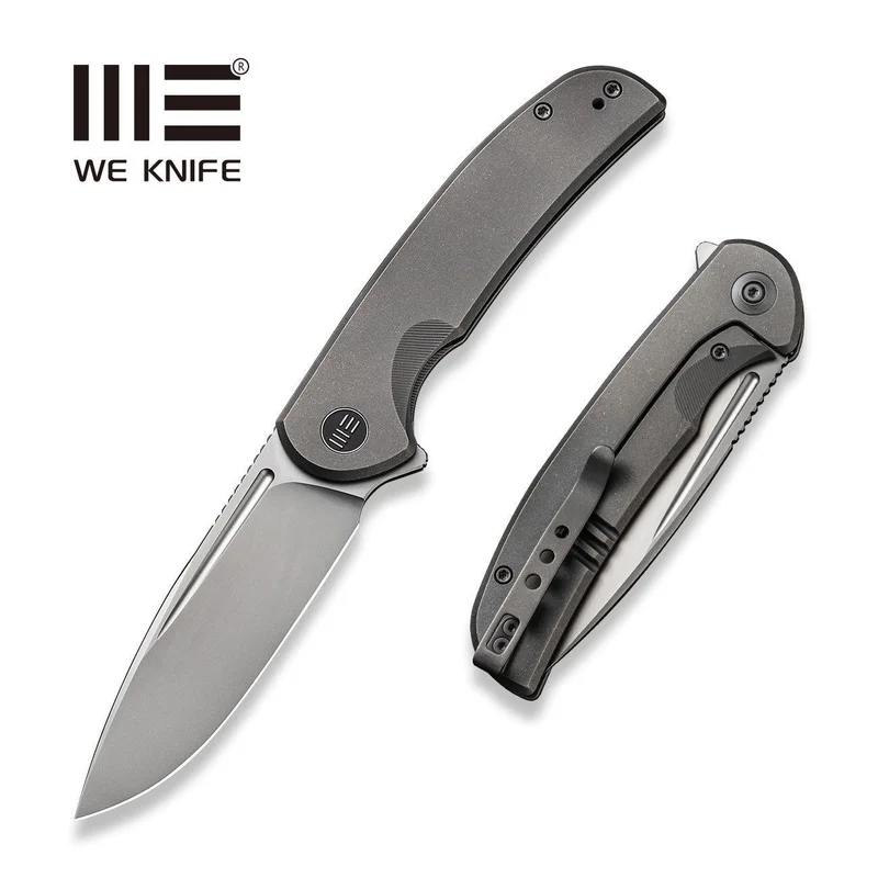 WEKNIFE Beacon Flipper Knife Titanium Handle (3.48" CPM 20CV Blade) WE20061B-1