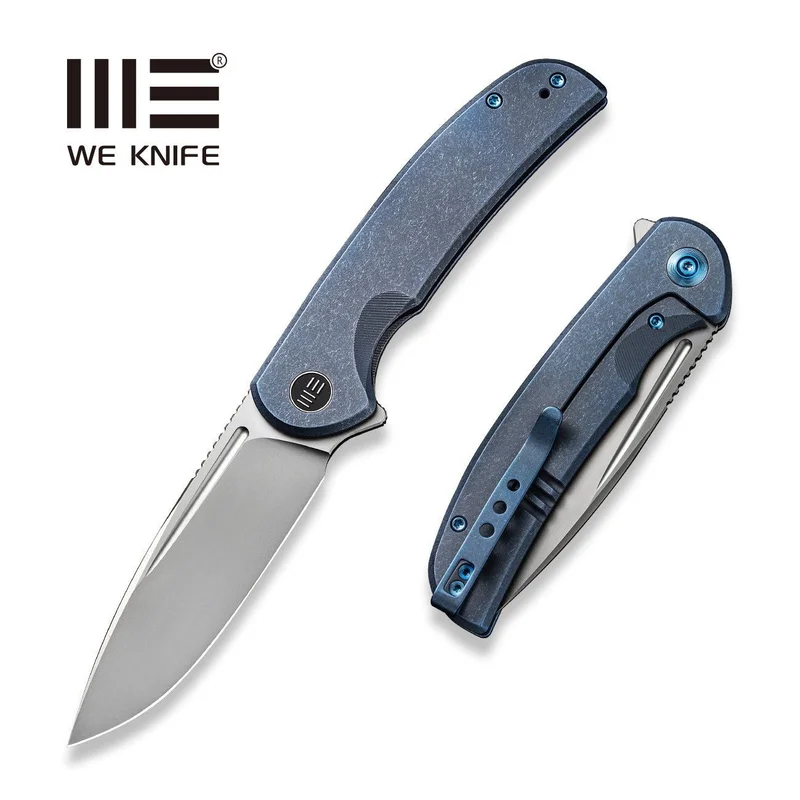WEKNIFE Beacon Flipper Knife Titanium Handle (3.48" CPM 20CV Blade) WE20061B-2