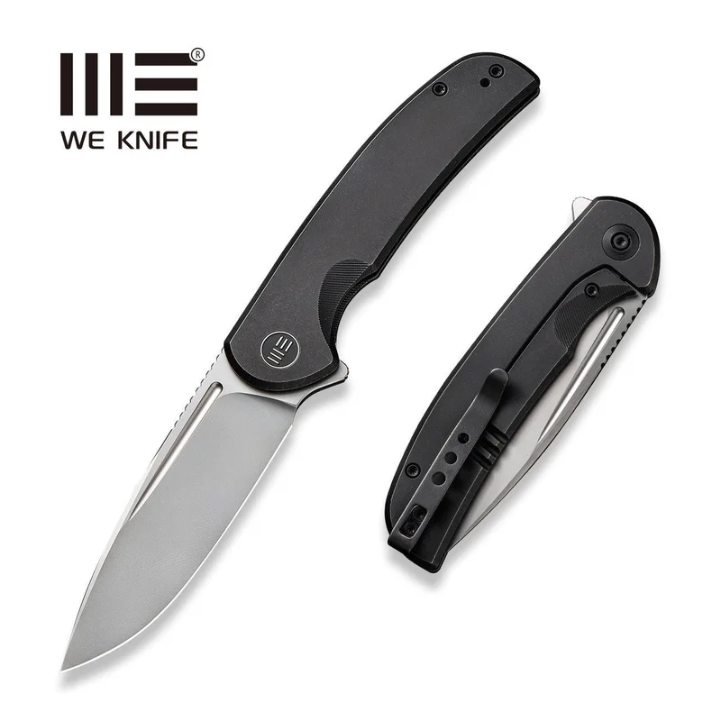 WEKNIFE Beacon Flipper Knife Titanium Handle (3.48" CPM 20CV Blade) WE20061B-4