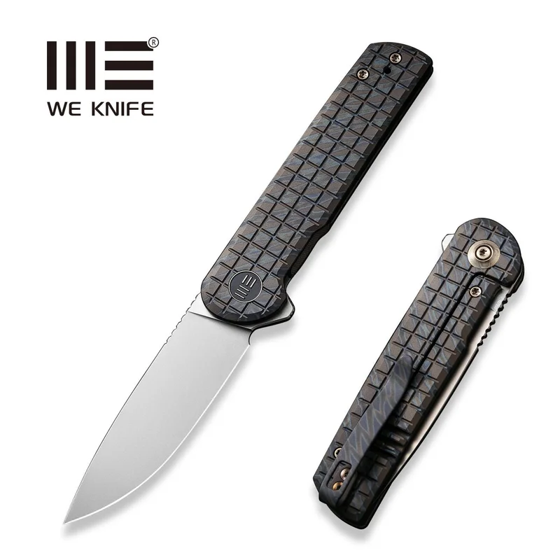 WEKNIFE Charith Flipper Knife Titanium Handle (2.98" CPM 20CV Blade) WE20056B-2