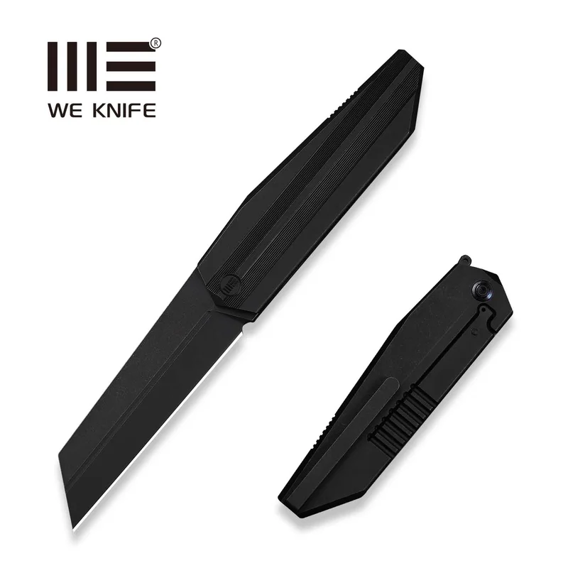 WEKNIFE Collinear Flipper Knife Titanium Handle (3.67" M390 Blade) WE22034D-1