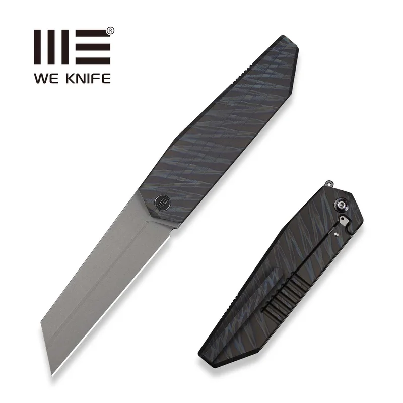 WEKNIFE Collinear Flipper Knife Titanium Handle (3.67" M390 Blade) WE22034D-3