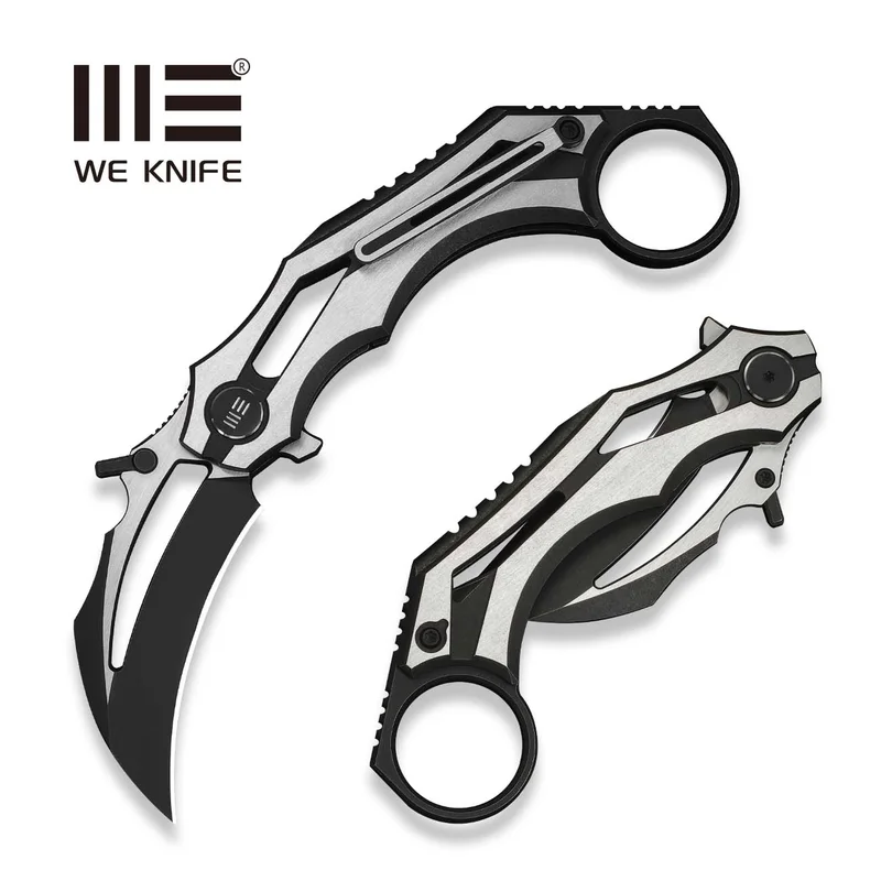 WEKNIFE Cryonix Flipper Knife Titanium Handle (2.03" M390 Blade) WE24070-1