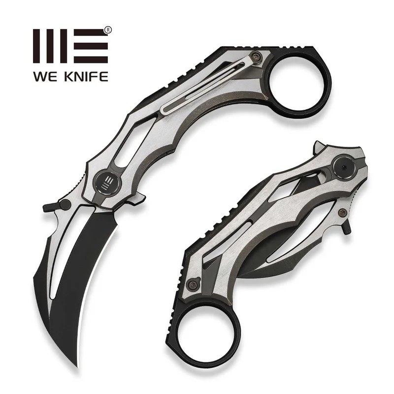 WEKNIFE Cryonix Flipper Knife Titanium Handle (2.03" M390 Blade) WE24070-3