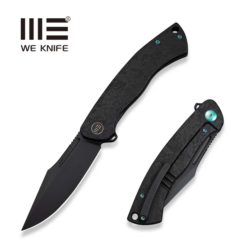 WEKNIFE Essential Knight Flipper Knife Titanium Handle (3.6" M390 Blade) WE24003-2