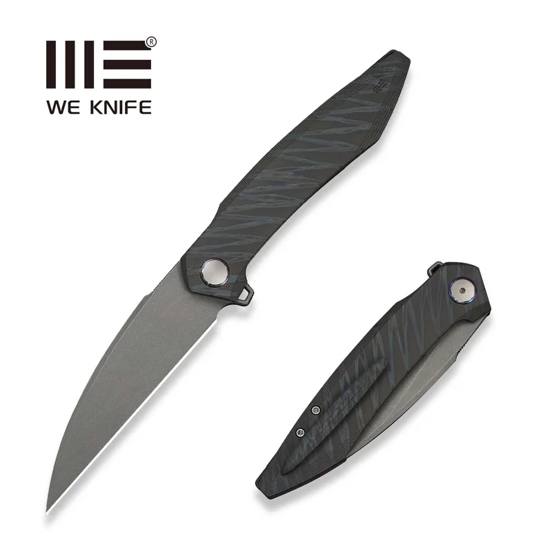 WEKNIFE Fluxor Flipper Knife Titanium Handle (3.98" M390 Blade) WE23071-3