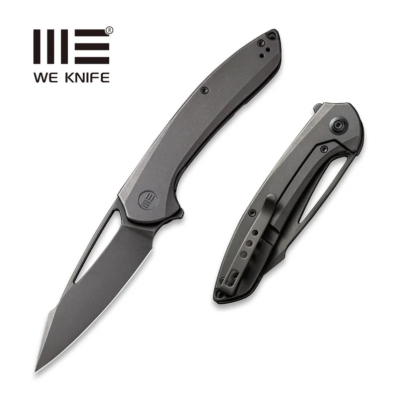 WEKNIFE Fornix Flipper & Thumb Hole Knife Titanium Handle (3.48" CPM 20CV Blade) 2016B
