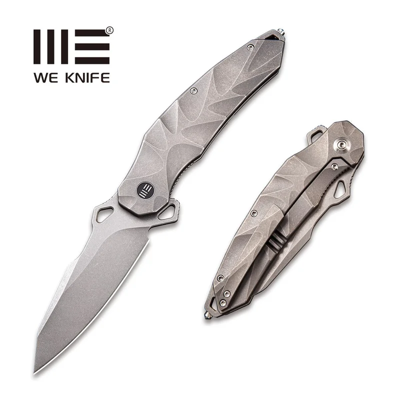 WEKNIFE Hecate Flipper & Thumb Hole Knife Titanium Handle (3.81" CPM 20CV Blade) 922A