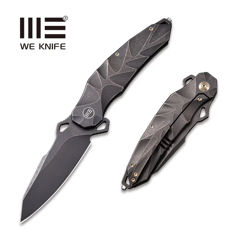 WEKNIFE Hecate Flipper & Thumb Hole Knife Titanium Handle (3.81" CPM 20CV Blade) 922B