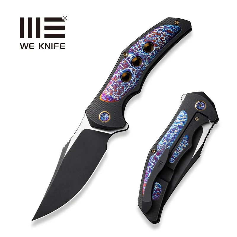 WEKNIFE Magnetron Flipper Knife Titanium Handle (3.76" CPM 20CV Blade) WE18058-4