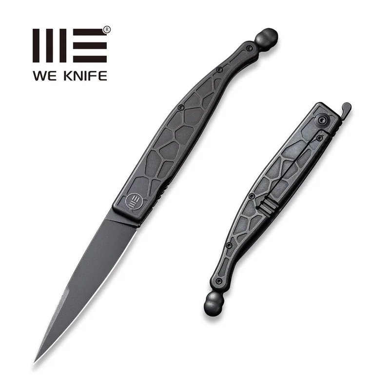 WEKNIFE Roman Front Flipper Knife Titanium Handle (3.95" CPM S35VN Blade) 2008C