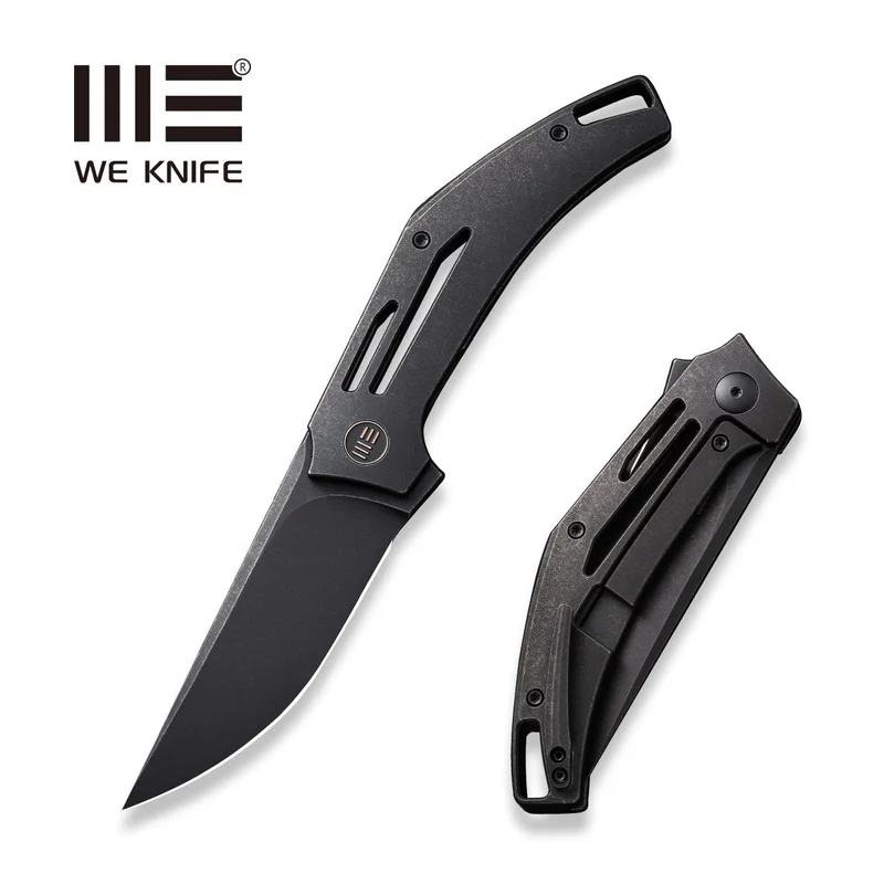 WEKNIFE Speedliner Flipper Knife Titanium Handle (3.39" CPM 20CV Blade) WE22045C-1