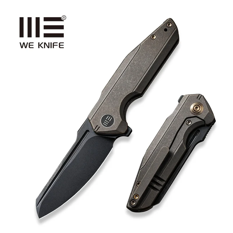 WEKNIFE StarHawk Flipper Knife Titanium Handle (2.81" CPM 20CV Blade) WE21017-2
