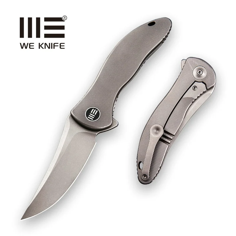 WEKNIFE Synergy2 Flipper Knife Titanium Handle (3.49" M390 Blade) 912A