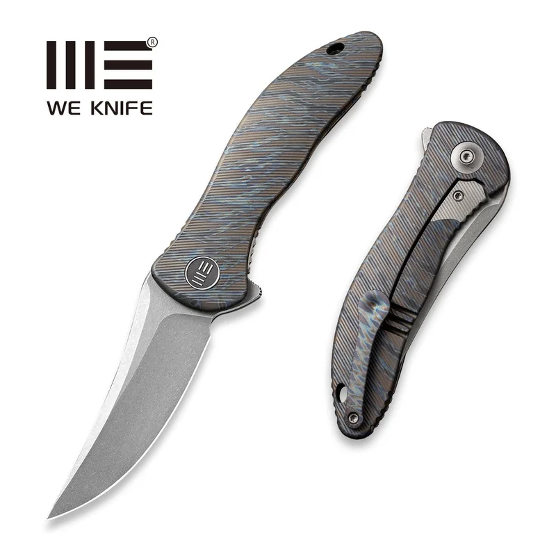 WEKNIFE Synergy2 Flipper Knife Titanium Handle (3.49" M390 Blade) 912E