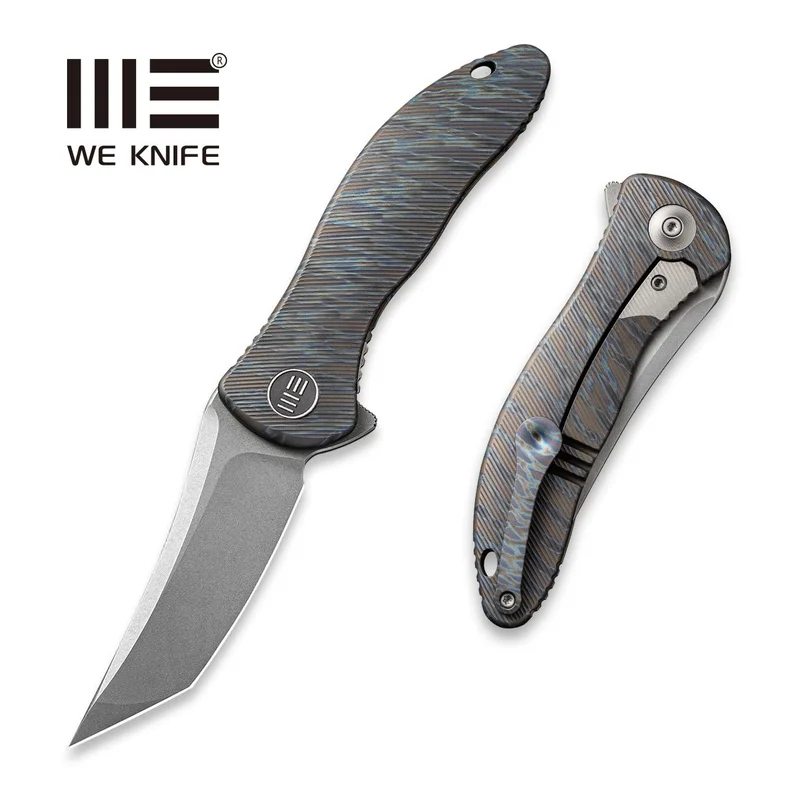 WEKNIFE Synergy2 Flipper Knife Titanium Handle (3.49" M390 Blade) 912F