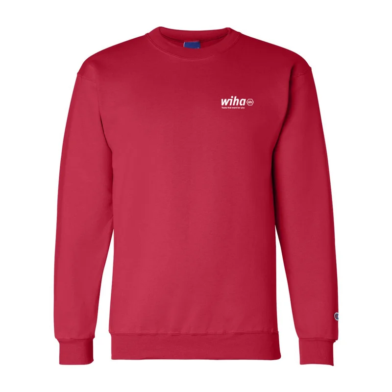 Wiha Unisex Crewneck Sweatshirts Red