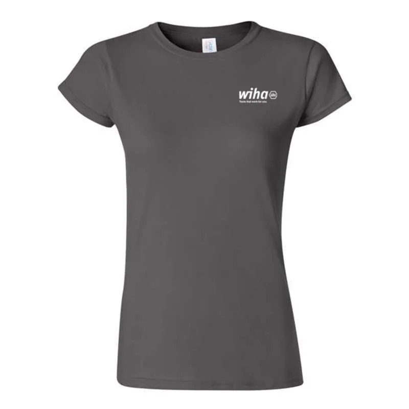 Wiha Women's T-Shirts Charcoal Grey